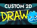 Draw ANY 2D Shape with 1 Line of Code in Godot - in 4 MINUTES