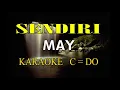 Download Lagu SENDIRI KARAOKE MAY