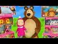 Lagu Masha et Michka peluche jouets pour enfants