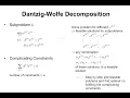 Lecture 30 Decomposition for Linear Optimization Part 2 Dantzig-Wolfe Decomposition