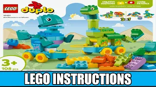 LEGO Instructions - Duplo - 10451 - 3in1 Dinosaurs on Wheels