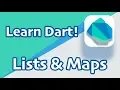 Dart Basics 04 - Lists Arrays Maps