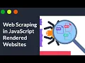 Scrape data from JS rendered sites using Python