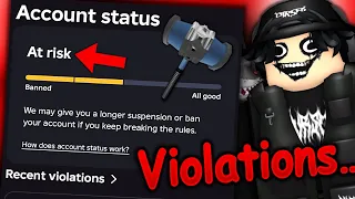 You can now check if you re almost banned ROBLOX