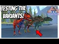 EFFECTS OF MUTAGEN AND TESTING THE R-VARIANTS AND NORMAL DINOS IN ARK GENESIS 2 Ark Survival