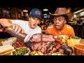 Trying the best BBQ in the WORLD with IShowSpeed