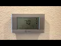 Remove Trane thermostat