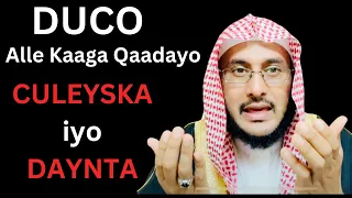 Waa DUCO Alle Kaga Qaadayo CULEYSKA Iyo DAYNTA 18 Dr Ahmed Al Yamaani 