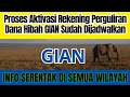 Proses Aktivasi Rekening dan Perguliran Dana Hibah GIAN Sudah Dijadwalkan