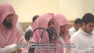 القراءة المميزة للشيخ محمد اللحيدان فريدة بخشوع وابداع يفوق الوصف 