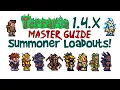 Best Terraria Summoner Loadout Guide 1 4 x Master Mode Pre-Hardmode Hardmode Progression