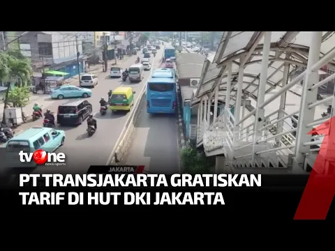 HUT ke-495 DKI Jakarta, Warga Bebas Ongkos Keliling Naik Transjakarta