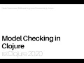 Model Checking in Clojure
