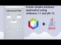 calculator using netbeans 11 and jdk 13 - simple calculator using netbeans ide jframe form