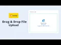 Drag Drop Or Browse File Upload Using HTML CSS JavaScript Drag Drop Image Upload Timeless Code