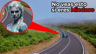 Un DRONE Captó a ELSA de FROZEN en la Vida Real