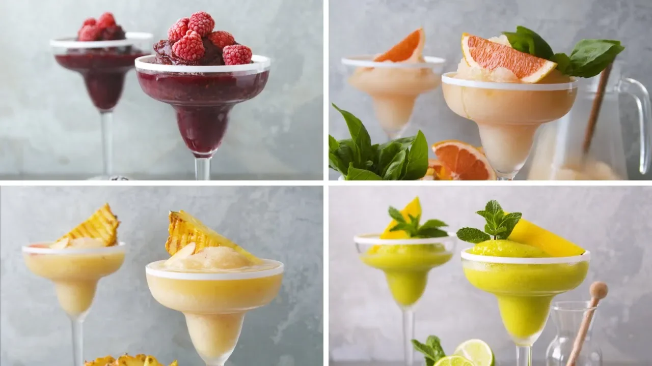 Frozen Daiquiris 4 Ways