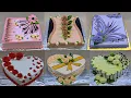Download Lagu Suqre Shap And Heart Shape Cake Decorated Design Cake Beautiful Flowers Design Birthday Cake 