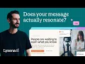 How to test two messaging directions with real users with a real example Lyssna