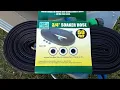 One Stop Gardens Soaker hose how to use Harbor Freight