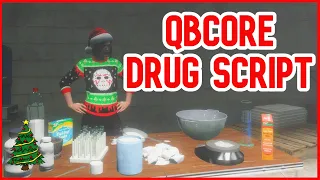 QBCore - FREE Advanced Drug Script Md-Drugs v3 Install FiveM Tutorial 2023