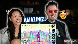 kaiju no 8 s2 ed reaction beautiful colors by one republic