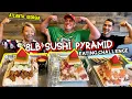 8LB SUSHI PYRAMID CHALLENGE in Atlanta Georgia ft Randy Santel ManvsFood