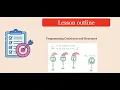 Lesson 23 - Programming Constructs Procedures and Functions
