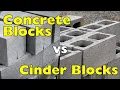 Concrete Blocks vs Cinder Blocks What s the Difference