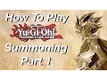 How to Play Yu-Gi-Oh Summoning Part 1 Normal Summons Sets Tribute Summons