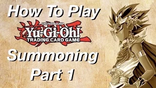 How to Play Yu-Gi-Oh Summoning Part 1 Normal Summons Sets Tribute Summons