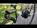 Friction Drive vs Hub Drive - Which E-Bike Conversion Kit Should You Buy