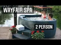 Aquaspa wayfair 2 person 110v hottub spa 4k
