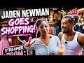 WHY BEBE Jaden Newman goes shopping for streamer prom