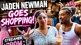 WHY BEBE Jaden Newman goes shopping for streamer prom