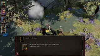Divinity Original Sin 2 - Talking to the Open the Chest skulls as a Jester