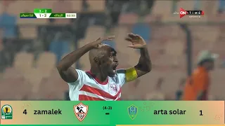 أهداف مباراة الزمالك وأرتا سولار     الفارس الأبيض يعود بريمونتادا ويتأهل لدور ال    من الكونفدرالية دندنها