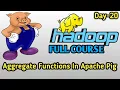 Eval Functions In Apache Pig Diff Count Count - Star Cross Union Aggregate functions In Pig