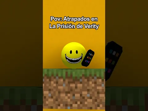 Cuando estás atrapado en la prisión de Verity 💀 #shorts #minecraft