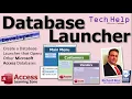 Create a Database Launcher that Opens Other Microsoft Access Databases