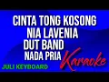 Download Lagu CINTA TONG KOSONG - Nia lavenia | karaoke nada pria | dutband