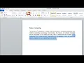 Word Tips How to Change Case Caps Lowercase