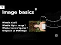 OPENCV - PYTHON Image Basics RGB Color Model Pixel Channels Image Storage IMPORTANT