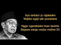 Lagu Syiir Tanpo Waton (Gus Dur), menyentuh hati