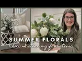 Summer Florals how I store my faux stems