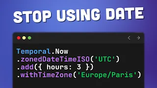 JavaScript Dates SUCK Here s What s Replacing Them