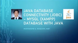 Java Database Connectivity JDBC - Connecting Java to MySQL XAMPP