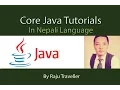 Core Java Tutorials Nepali Version 9 If Else Statements in java