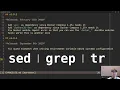 Using sed Range Patterns grep and tr to Parse a Changelog File
