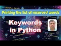 Keyword list